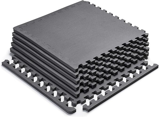 Marcy EVA Foam Interlocking Flooring Mat High Density