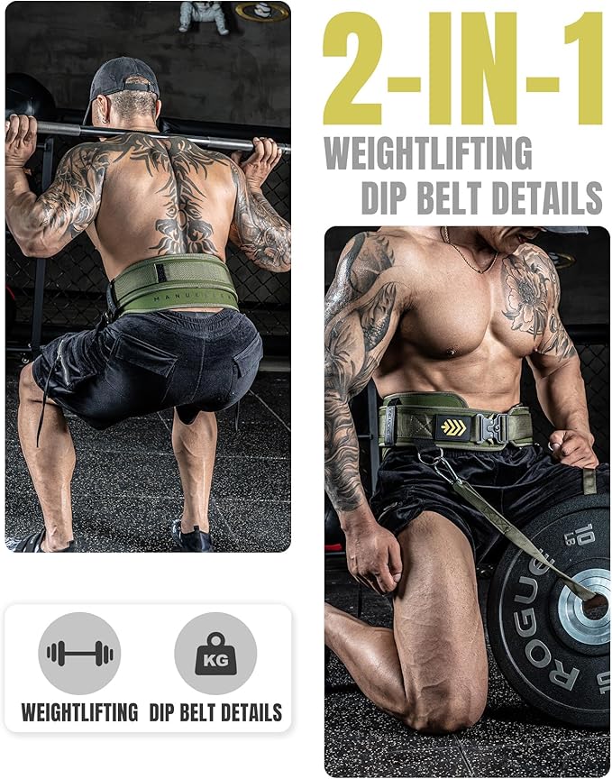 MANUEKLEAR Quick Locking Weighted Belt