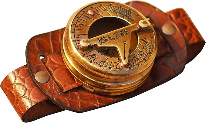 MAI Sundial Compass Wrist Band for Navigational Tool