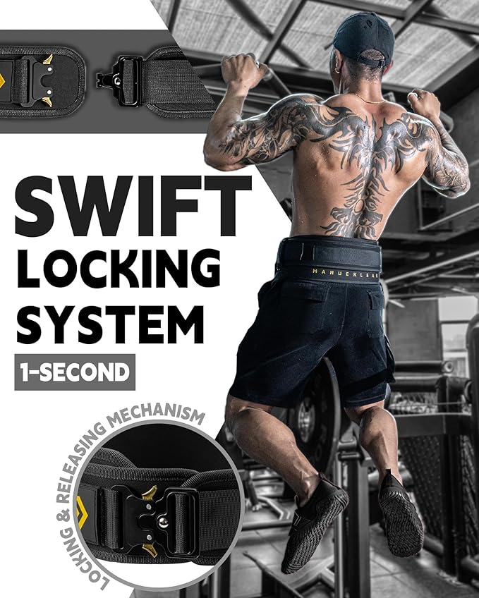 MANUEKLEAR Quick Locking Weighted Belt