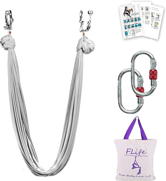 Aerial Silk Yoga Hammock & Swing for yoga Inversion