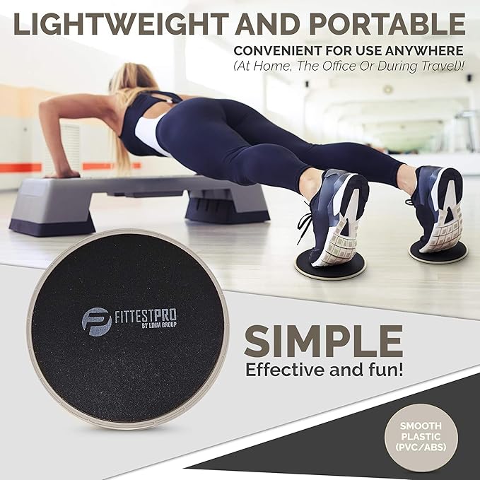 Limm Core Sliders for Working Out - Exercise 2) -