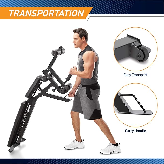 Marcy Adjustable Weight Bench w/Dual Leg Developer