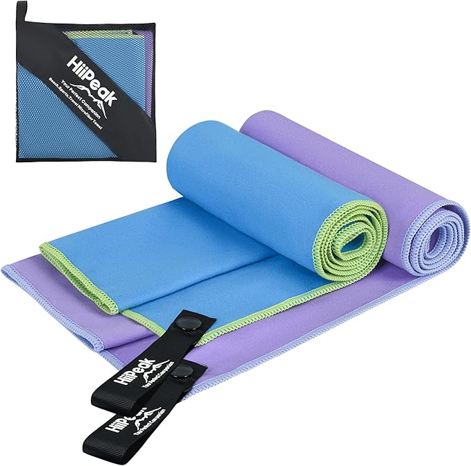 HiiPeak Quick Dry Towel - 2 Pack Microfiber 32 * 16" 2pcs 2pcs
