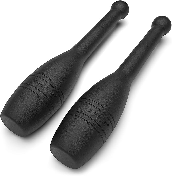 Synergee Indian Clubs 1lb 2lb, 5lb, 5lb, 10lb 10lb & 15lb. Power