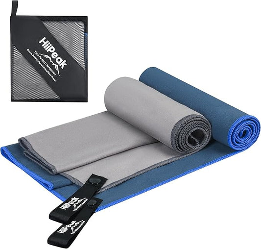 HiiPeak Quick Dry Towel - 2 Pack Microfiber 32 * 16" 2pcs) 2pcs)