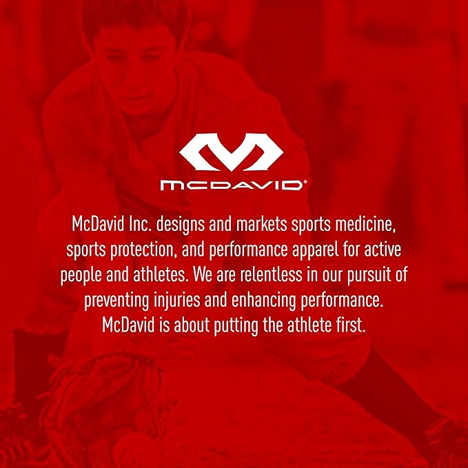 McDavid Knee Brace Sleeve Compression Support for Joint Pain, Arthritis, Increases Blood Flow. for Running, Walking, Gym, Recovery, Sports, Daily Tasks. for Right or Left Knee. Men and Women.