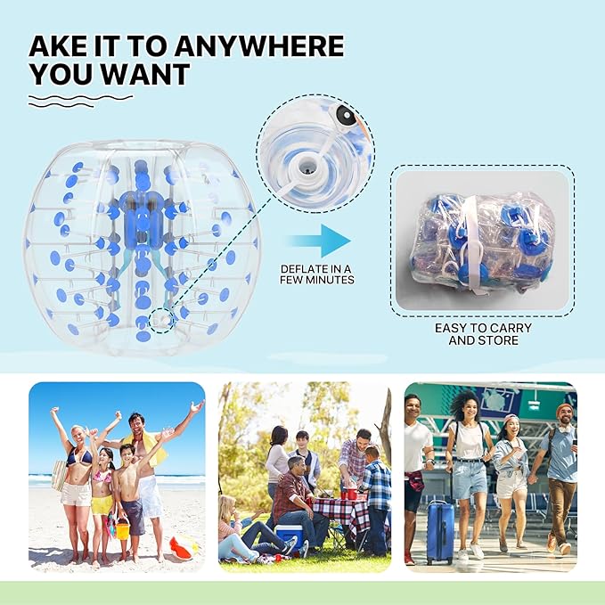 MADOG Inflatable Bumper Ball Body Zorb Ball
