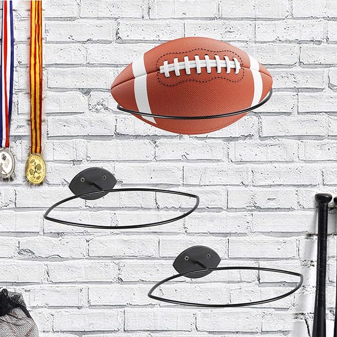 3 Sets Ball Storage Rack Wall Mount