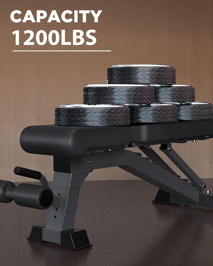 Adjustable Weight Bench for Home - Workout Bench
