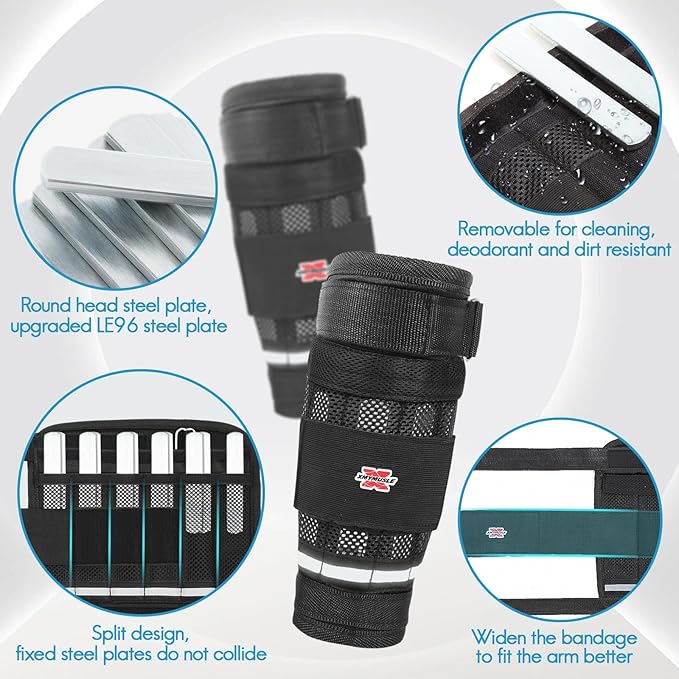 Adjustable Ankle Weights for Men Women (11LB A