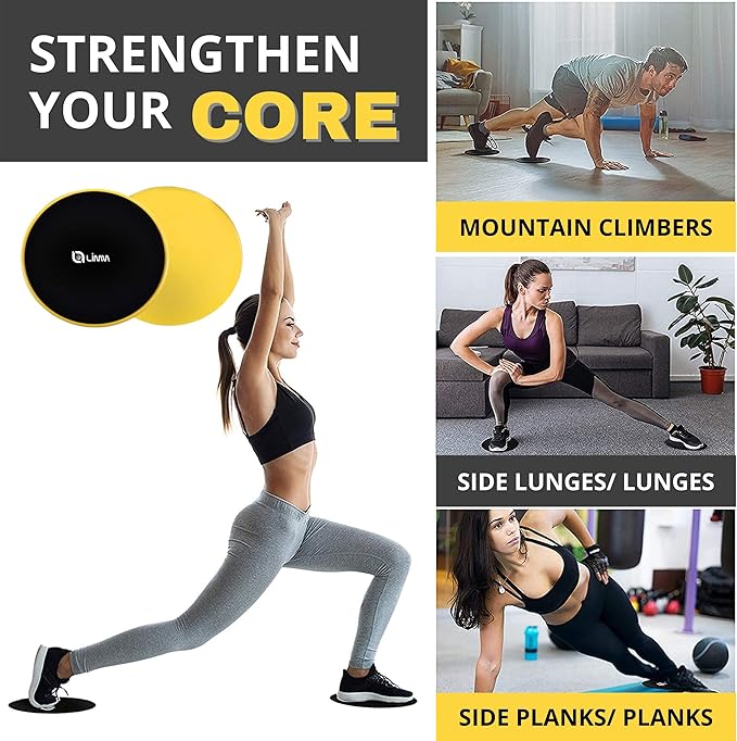 Limm Core Sliders for Working Out - Exercise 2) -