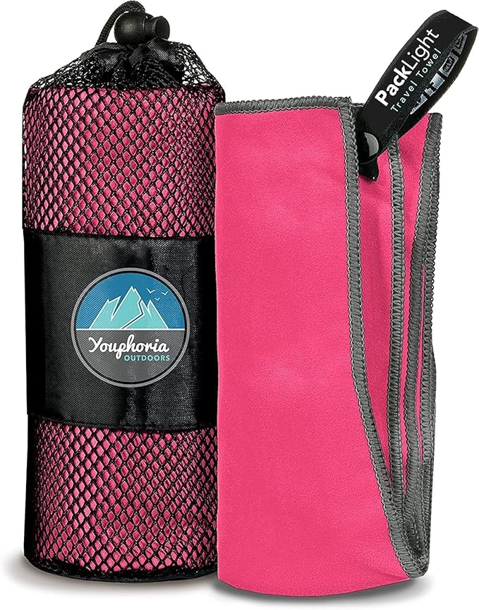 Youphoria Microfiber Travel Towel Fast Drying Lightweight -