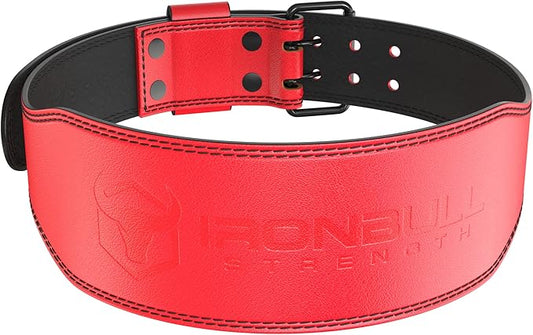 7mm Leather Weight Lifting Belt (IPF 4" to 2â€ Tapered