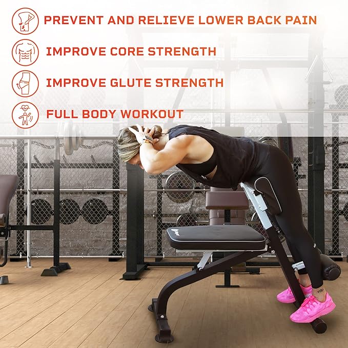 Lifepro Roman Chair Hyperextension Bench