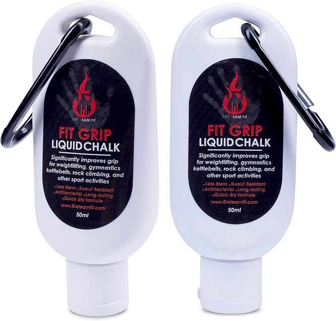 Liquid Chalk for Weight Lifting, Rock Climbing, Cross Training, & Powerlifting, Gym Approved Workout Chalk for Hands & Calluses