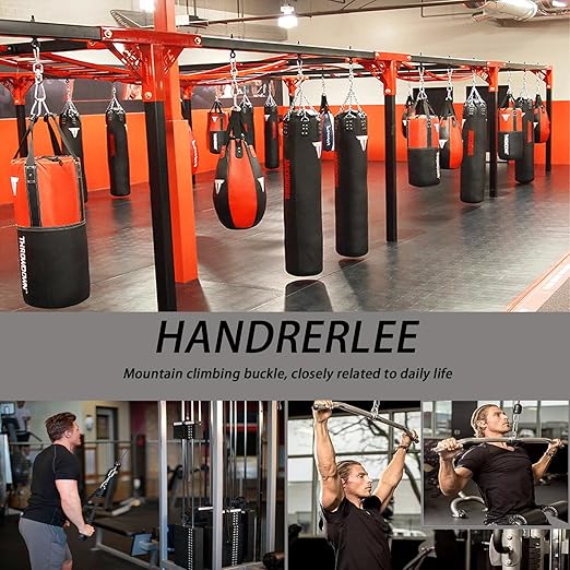 100 PCS 3'' Spring Snap Hook Carabiner, M8 5/16 Inch Galvanized Silver Steel Carabiner Clip, 500LBS Holding Capacity Quick Link Clip Keychain for Hammock Dog Leash & Camping Gym