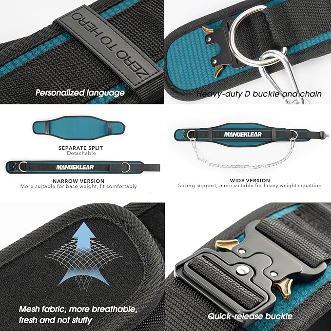 MANUEKLEAR All-Round Weighted Belt For Pullups