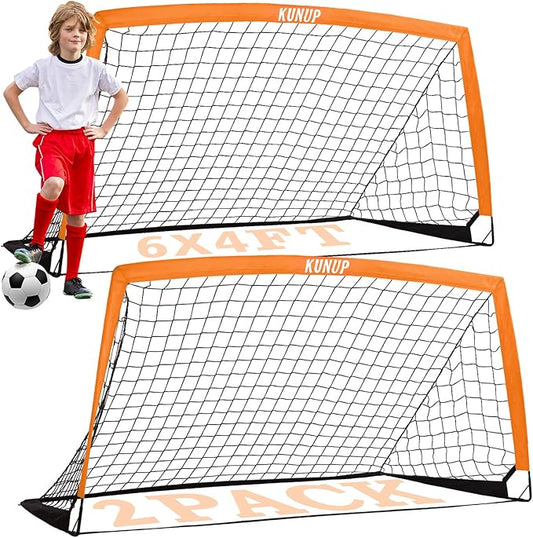 Kids Soccer Goals for Backyard 5×3, 6×4, 6×4, 9×5FT 9×5FT 2 2 Pieces