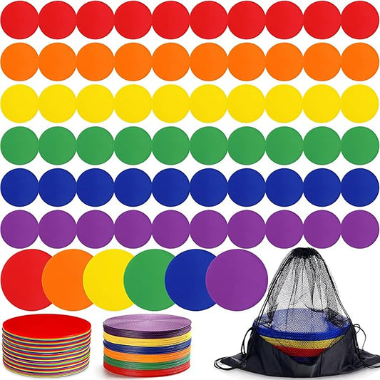 60 Pcs TPE Floor Spot Markers Floor Dots
