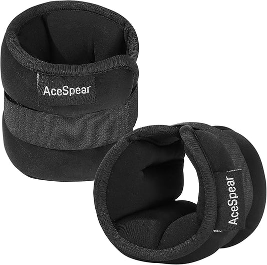 AceSpear Ankle Weights for Men Women Wrist Weights 2 * 1lb 2lbs 2lbs 3lbs 3lbs 4lbs 4lbs 5lbs 5lbs 6lbs 6lbs Leg