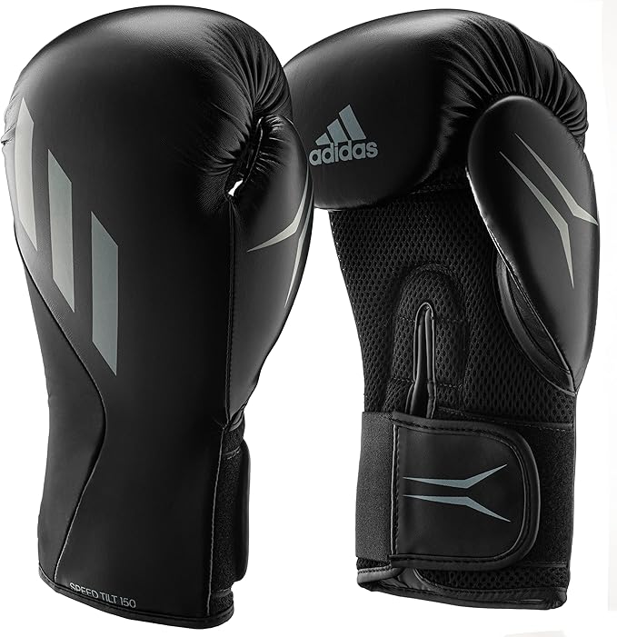 Adidas Speed TILT 150 Boxing Gloves - Training Boxing Gloves for Men & Women - Heavy Bag Gloves, Kickboxing Gloves, Punching Gloves for Fitness & MMA