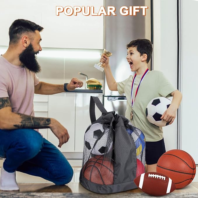 Libima 6 Pcs Multi Sport Ball Set Official