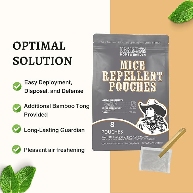 Mice Repellent Pouches 8 Odorant
