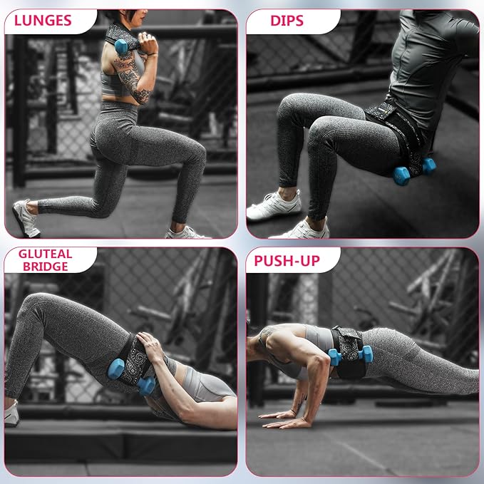 MANUEKLEAR Hip Thrust Belt for Women Glute Training