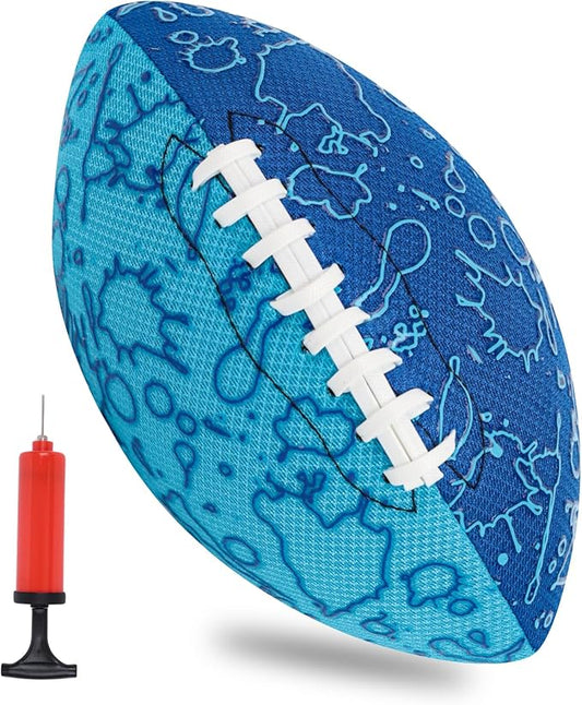 LOVEINUSA Inflatable Football for Kids 9.3 Inch