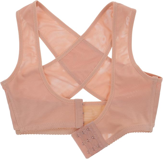 Healifty 2pcs Tank Tops Back Brace Womens Bras Push up Ladies Top Jacket Protective Gear Bracket Chest Support