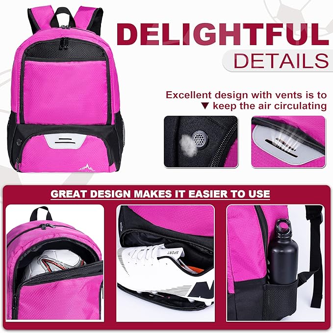 Himal Outdoors Soccer Bag-Backpack for Soccer