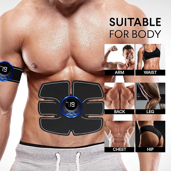 Abs Muscle -Portable Toner - Trainer Workout Equipment 10pcs Free