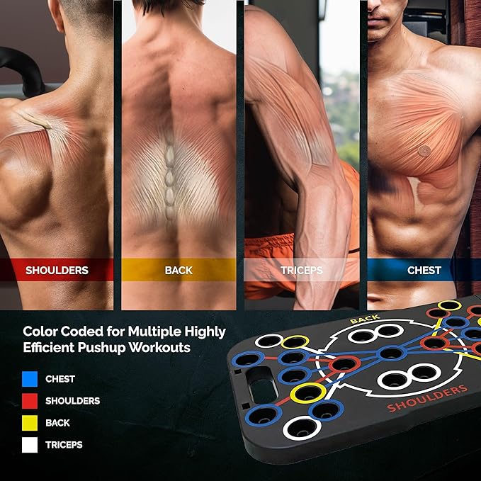 54 in 1 Upgraded Foldable Push up Board