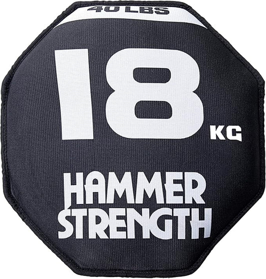 Life Fitness Hammer Strength 18kg/40lb Black Neoprene Slam Bag