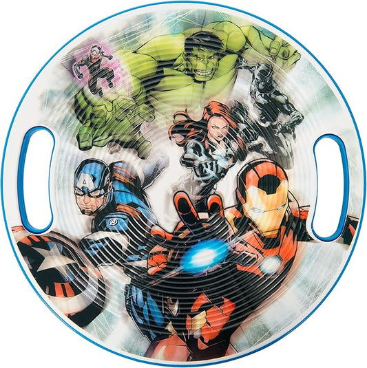 Marvel Avengers Exercise Balance Board, Kids Wobble Balancing Board Exerciser for Core Training, Blue, 15 Inch Diameter