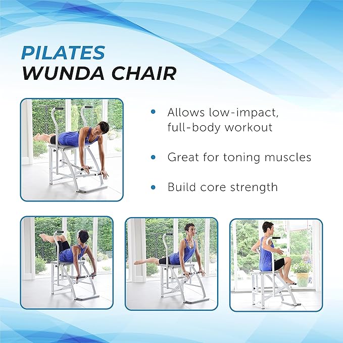 AeroPilates Precision Pilates Chair - Pilates Wunda Chair 300 lbs