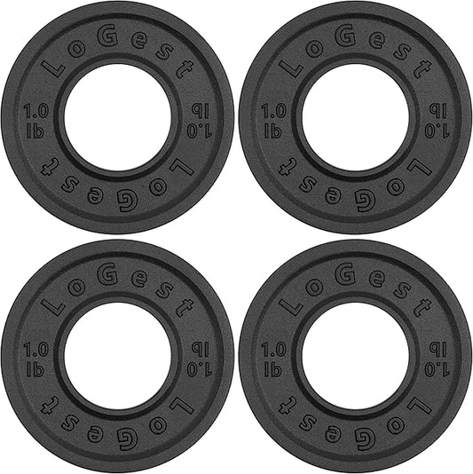 Logest Fractional Olympic Plates Set of 4-1LB Plates