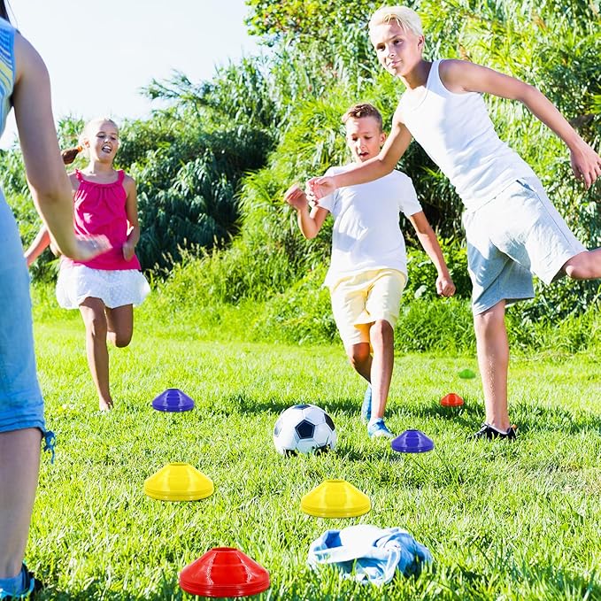 30 Pcs Disc Cones Training Cones Agility Soccer