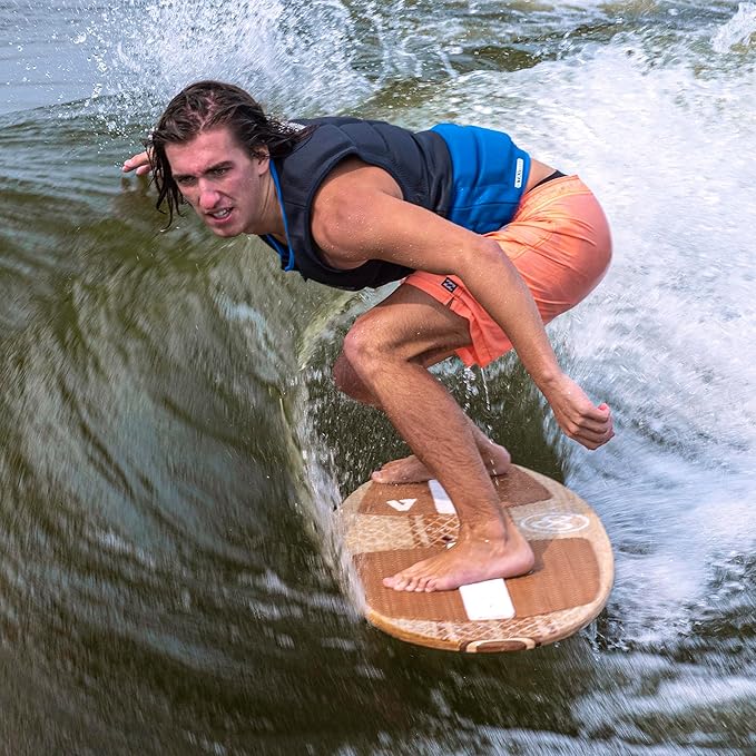 Mens Neoprene Wakesurf Comp Vest - Designed Exclusively for Wake Surfing, but Great for All Other Watersports Activities!