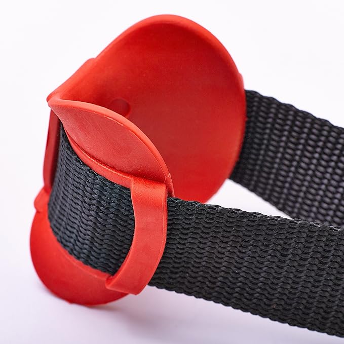 Lifeline Heavy Duty Door Anchor, Black/Red